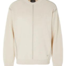 Emporio Armani Beige Wollmischung Strickwaren Für Herren von Emporio Armani