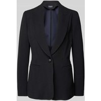 Emporio Armani Blazer mit Reverskragen in Black, Größe 42 von Emporio Armani