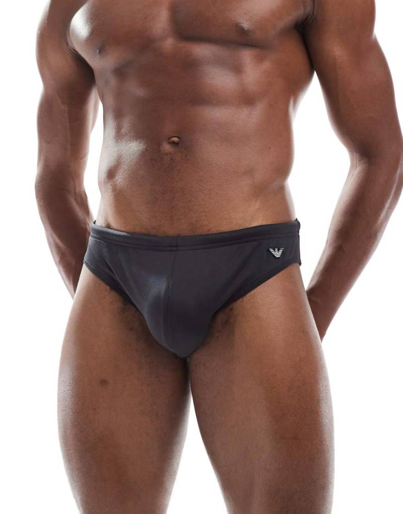 Emporio Armani - Bodywear - Unterhose in Schwarz mit Logo von Emporio Armani