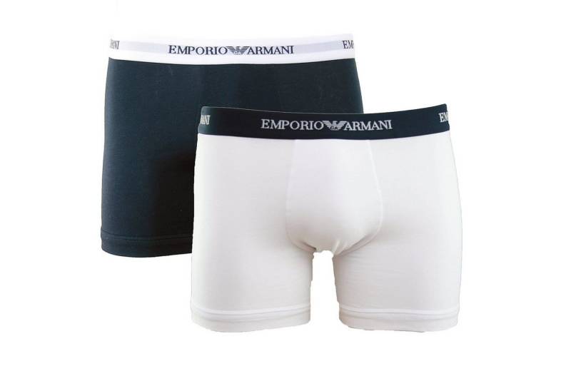 Emporio Armani Boxer CC717 Boxer Slip (Packung, 2-St., 2er-Pack) Herren Slipboxer mit etwas längerem Bein, eng anliegend von Emporio Armani