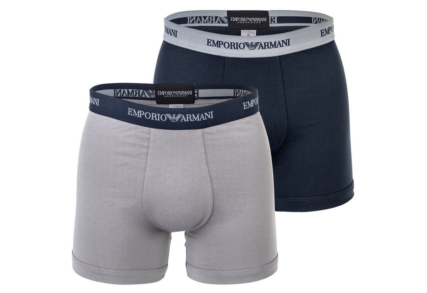 Emporio Armani Boxer Herren Boxershort 2er Pack Baumwolle (Packung, 2er Pack) von Emporio Armani