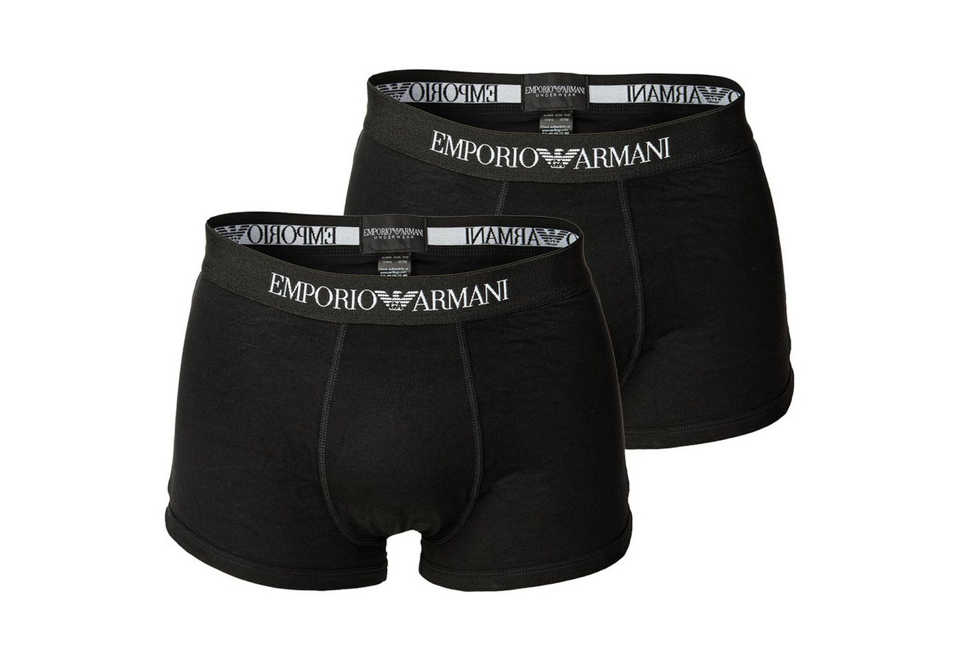 Emporio Armani Boxer Herren Boxershort 2er Pack Viskose (Packung, 2er Pack) von Emporio Armani