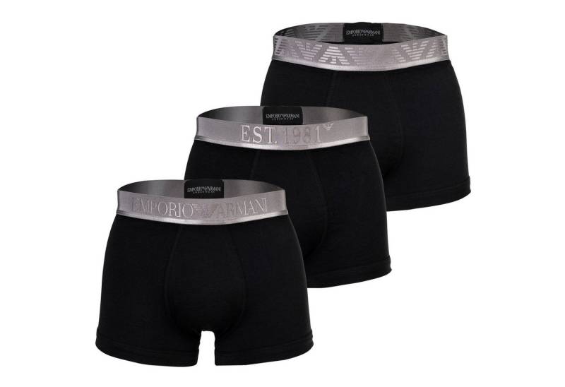 Emporio Armani Boxer Herren Boxershort 3er Pack Baumwolle (Packung, 3er Pack) von Emporio Armani