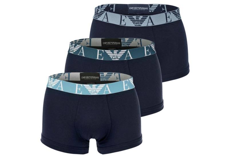 Emporio Armani Boxer Herren Boxershort 3er Pack Baumwolle BOLD MONOGRAM (Packung, 3er Pack) von Emporio Armani