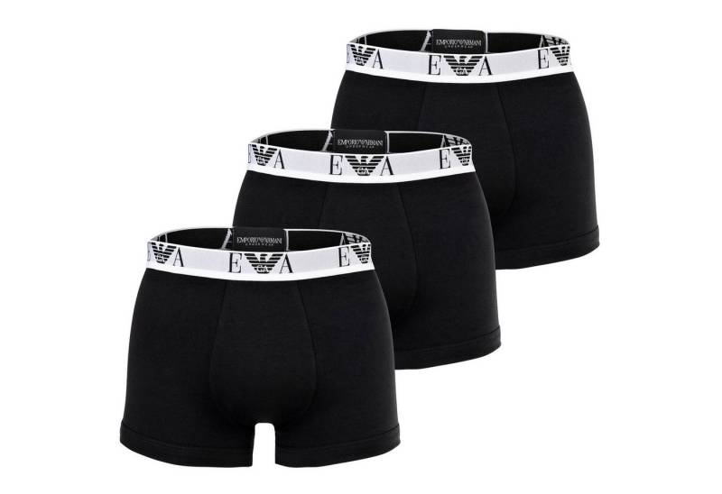 Emporio Armani Boxer Herren Boxershort 3er Pack Baumwolle BOLD MONOGRAM (Packung, 3er Pack) von Emporio Armani