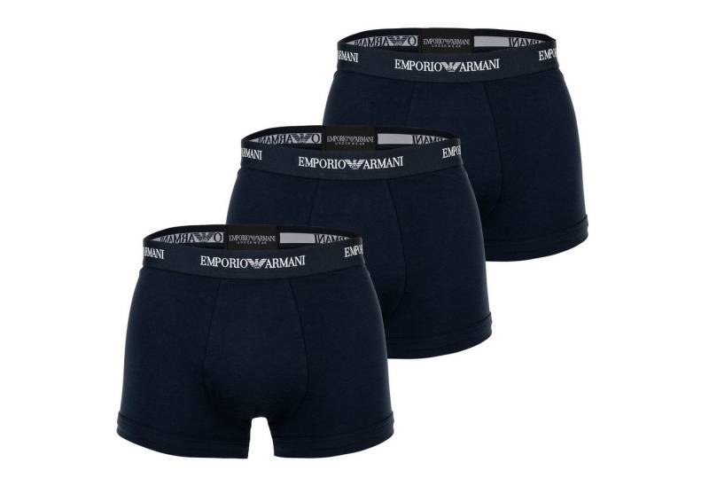 Emporio Armani Boxer Herren Boxershort 3er Pack Baumwolle CORE LOGOBAND (Packung, 3er Pack) von Emporio Armani
