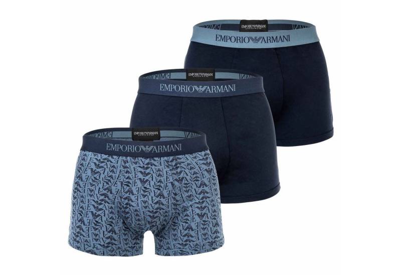 Emporio Armani Boxer Herren Boxershort 3er Pack Baumwolle Pure Cotton (Packung, 3er Pack) von Emporio Armani