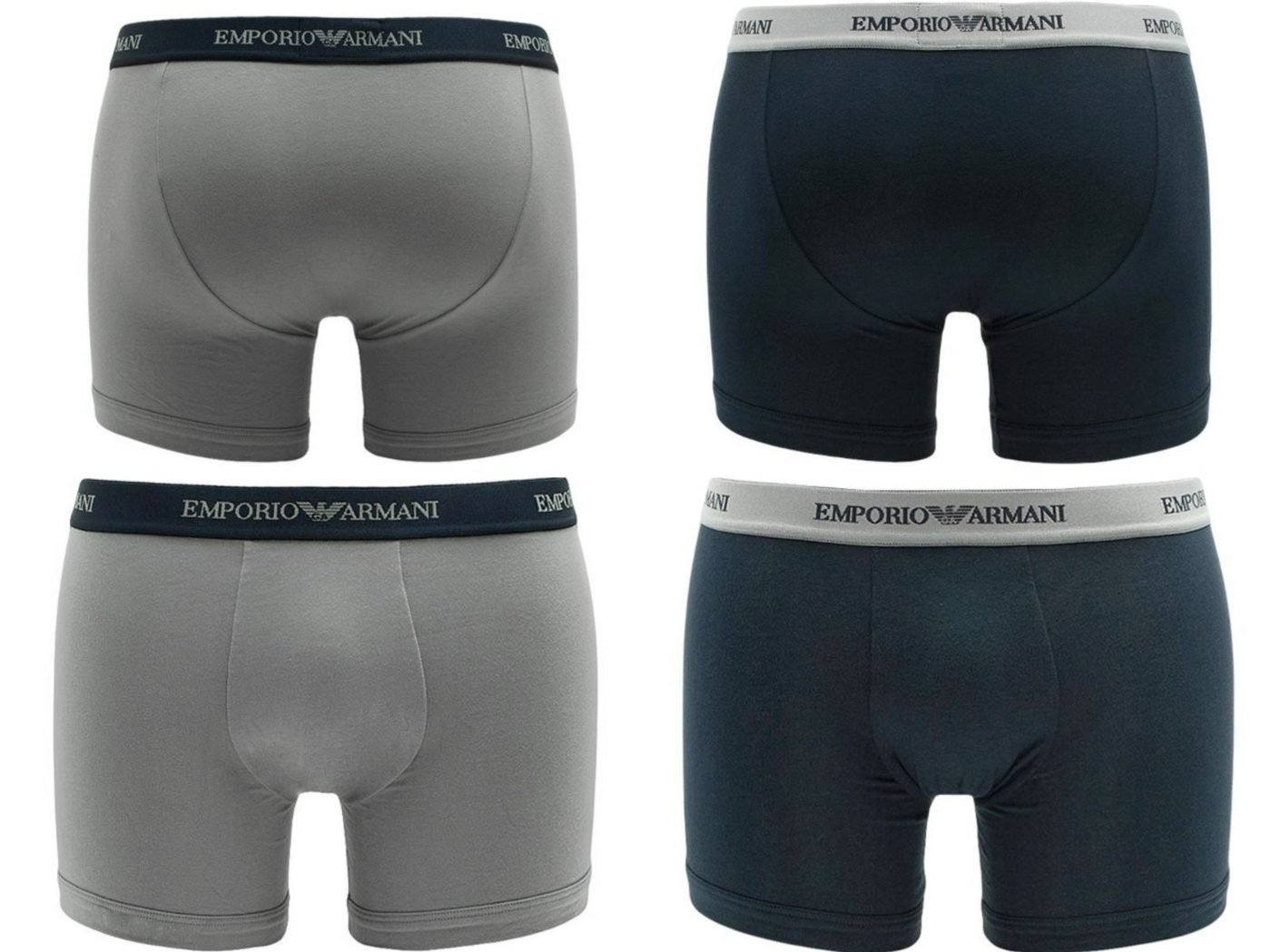 Emporio Armani Boxershorts Emporio Armani Underwear 2 Pack Trunk Boxer Panties Boxershorts Shorts von Emporio Armani