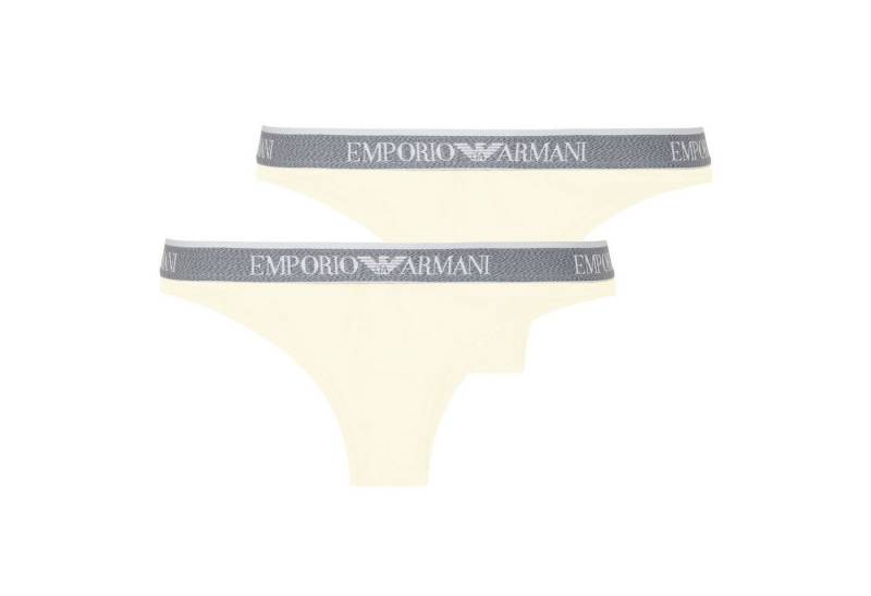 Emporio Armani Brasilslip 2er Pack Brazilian Slip (2-St) mit elastischem Logobund von Emporio Armani