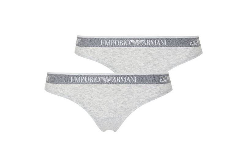 Emporio Armani Brasilslip 2er Pack Brazilian Slip (2-St) mit elastischem Logobund von Emporio Armani