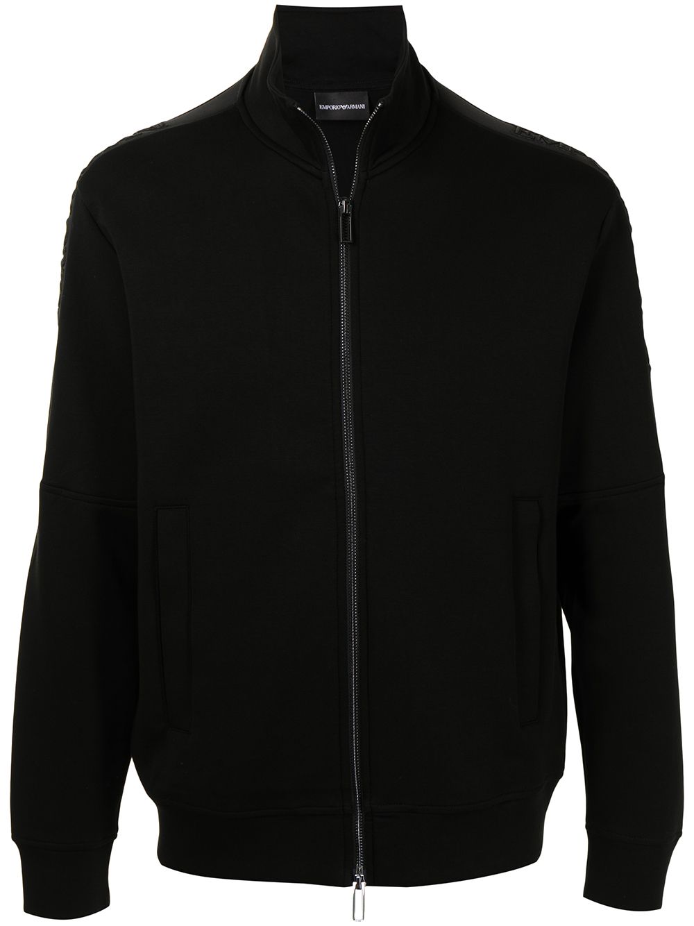 Emporio Armani Cardigan mit Reißverschluss - Schwarz von Emporio Armani