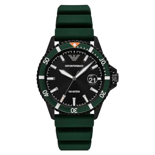 Emporio Armani Herren Quarz 3 Zeiger Uhr mit Armband AR11464 von Emporio Armani