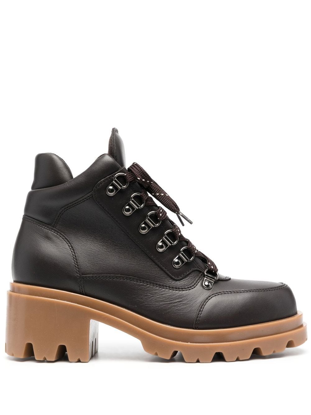 Emporio Armani Chalet Collection Hiking-Boots 65mm - Braun von Emporio Armani