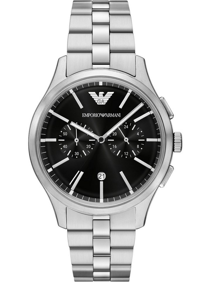 Emporio Armani Chronograph Emporio Armani Herren-Uhren Analog Quarz von Emporio Armani