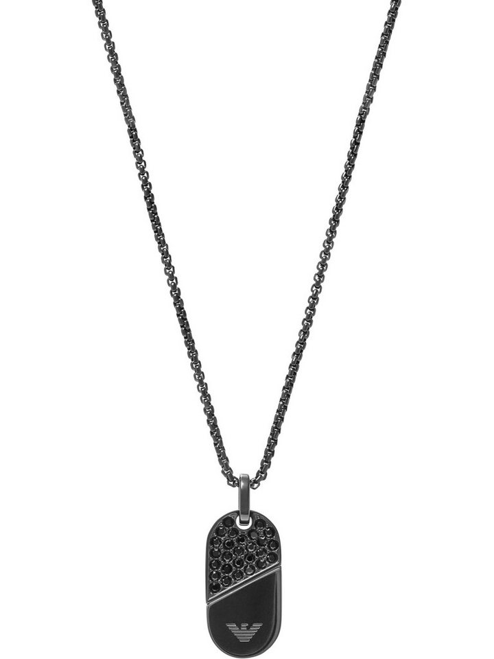 Emporio Armani Collier Emporio Armani Herren-Kette Edelstahl von Emporio Armani