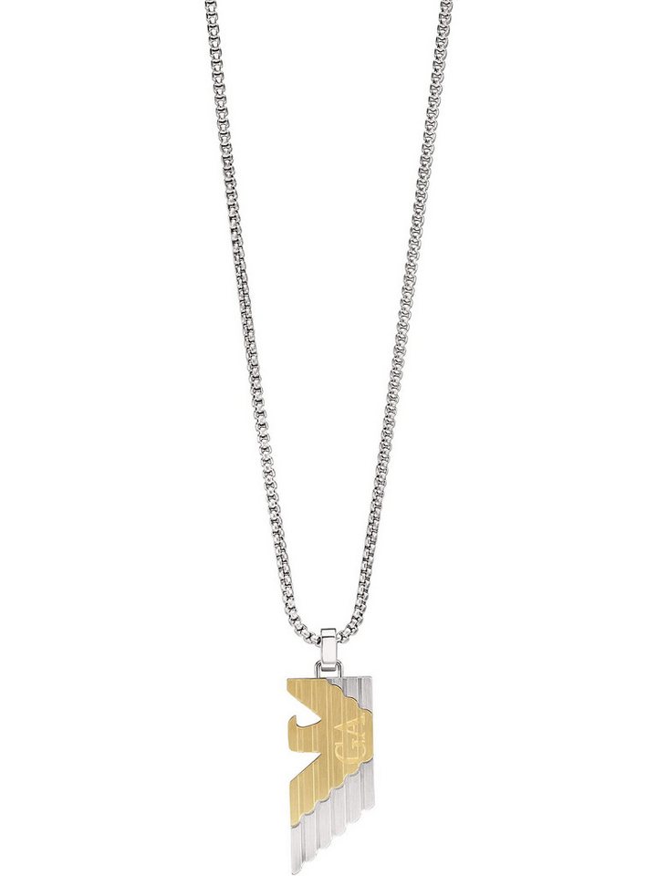 Emporio Armani Collier Emporio Armani Herren-Kette Edelstahl von Emporio Armani