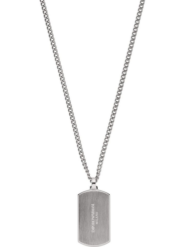 Emporio Armani Collier Emporio Armani Herren-Kette Edelstahl von Emporio Armani