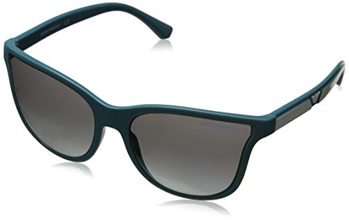 Emporio Armani Damen 0EA4112 Sonnenbrille, Mehrfarbig (Azure), 57 von Emporio Armani