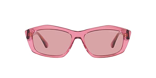 Emporio Armani Damen 0EA4187 Sonnenbrille, Transparent Pink/Hellviolett, 70 Emporio Armani Damen 0EA4187 Sonnenbrille, Transparent Pink/Hellviolett, 70 von Emporio Armani