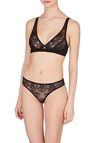 Emporio Armani Damen Emporio Armani Women's Bridal Bralette Bra, Schwarz, S EU von Emporio Armani