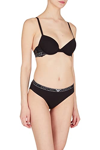 Emporio Armani Damen Emporio Armani Women's Dreamy Viscose Briefs, Schwarz, S EU von Emporio Armani