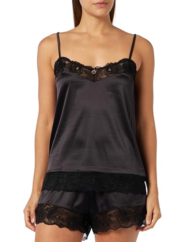 Emporio Armani Damen Emporio Armani Women's Eternal Lace Top And Shorts Pajama Set, Schwarz, L EU von Emporio Armani