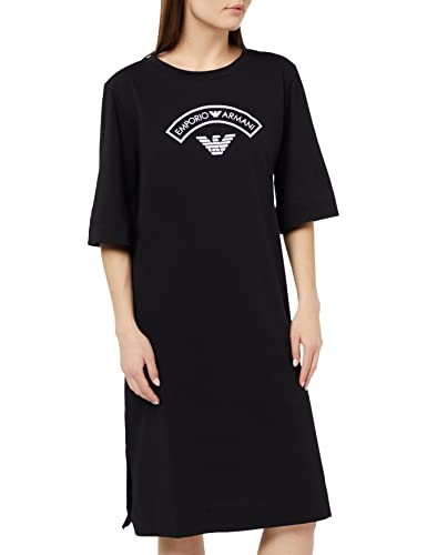 Emporio Armani Damen Emporio Armani Women's Gown Night Shirt, Schwarz, M EU von Emporio Armani