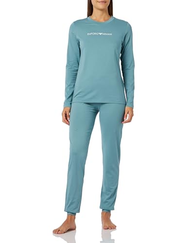 Emporio Armani Damen Emporio Armani Women's Iconic Logoband Pajama Set, Arctic, L EU von Emporio Armani