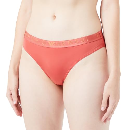 Emporio Armani Damen Emporio Armani Women's Iconic Microfiber Briefs, Cinnamon, L EU von Emporio Armani