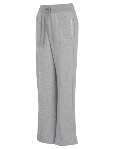 Emporio Armani Damen Emporio Armani Women's Loose Fit Iconic Terry Sweatpants, Light Grey Melange, M EU von Emporio Armani