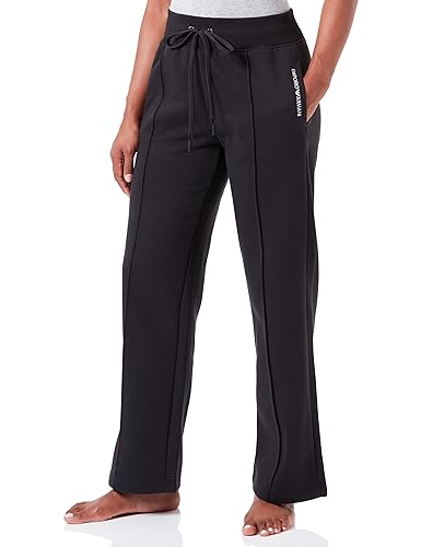 Emporio Armani Damen Emporio Armani Women's Loose Fit Iconic Terry Sweatpants, Schwarz, M EU von Emporio Armani