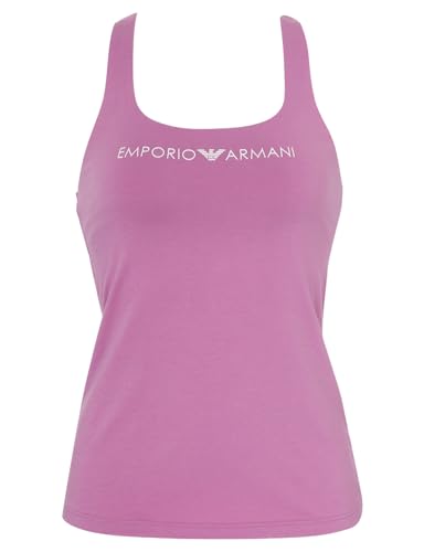 Emporio Armani Damen Emporio Armani Women's Tank Iconic Logoband T Shirt, Hortensia, S EU von Emporio Armani