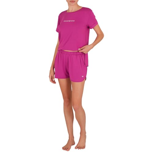 Emporio Armani Damen Shorts Beachwear Lässige Hose, Bouganville, L von Emporio Armani