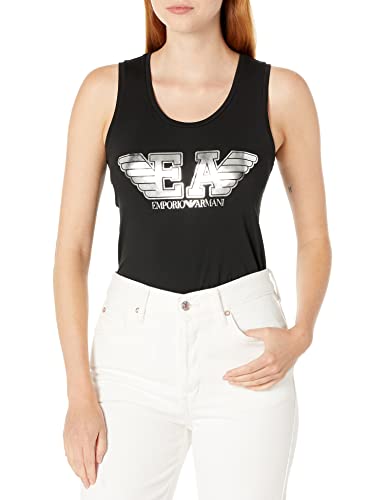 Emporio Armani Damen Underwear Tank Logo Mania Shirt, Schwarz, S von Emporio Armani