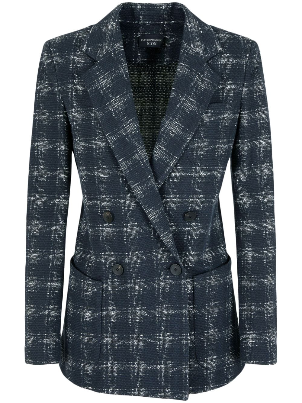 Emporio Armani Doppelreihiger Blazer - Blau von Emporio Armani