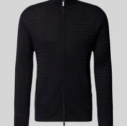 Emporio Armani Dunkelblauer Navy Cardigan Für Herren von Emporio Armani