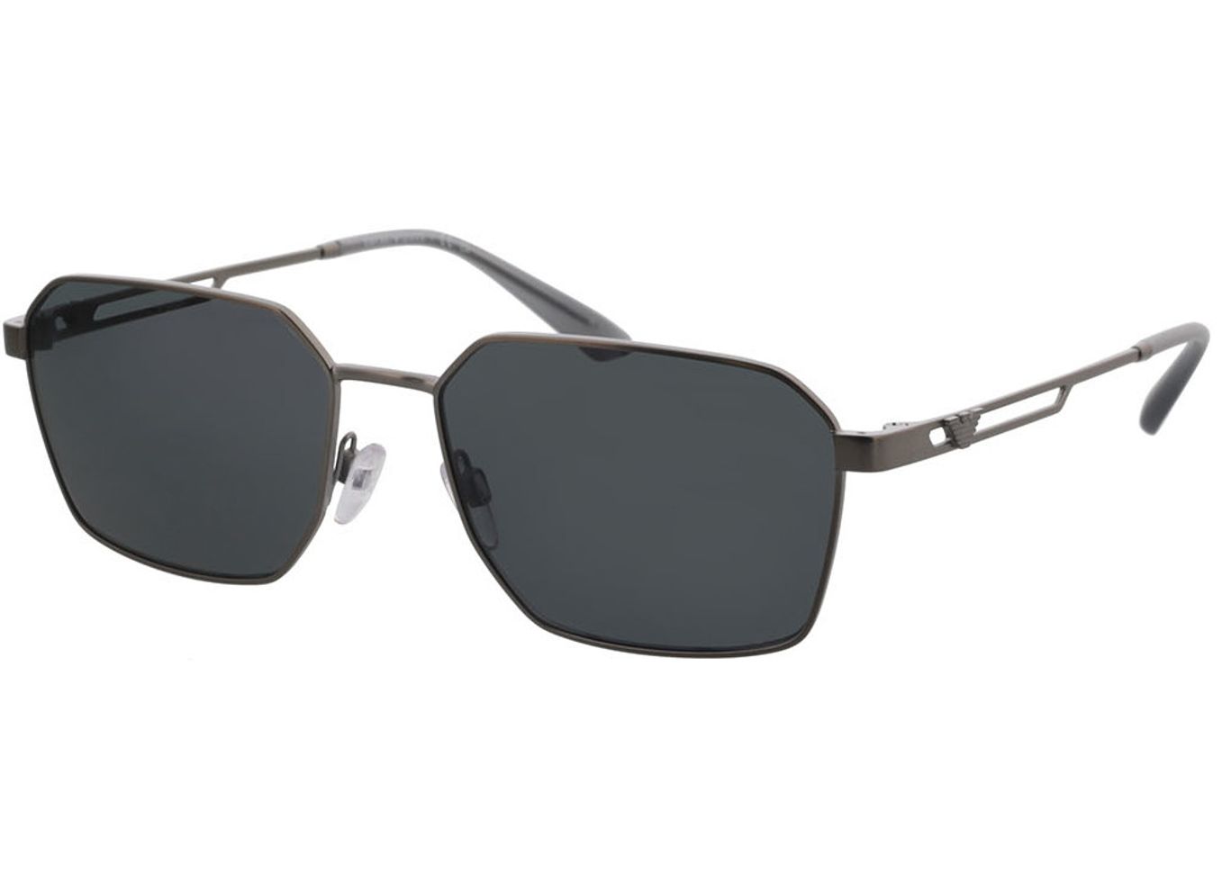 Emporio Armani EA2140 300387 57-17 Sonnenbrille mit Sehstärke erhältlich, Herren, Vollrand, Rechteckig von Emporio Armani