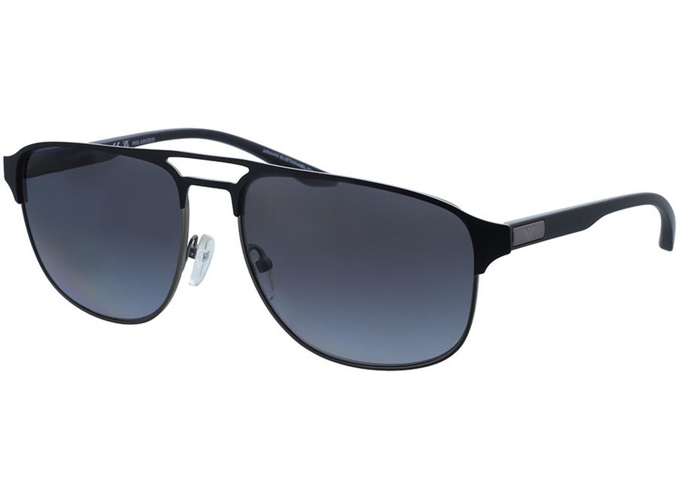 Emporio Armani EA2144 336511 60-16 Sonnenbrille mit Sehstärke erhältlich, Herren, Vollrand, Pilot von Emporio Armani