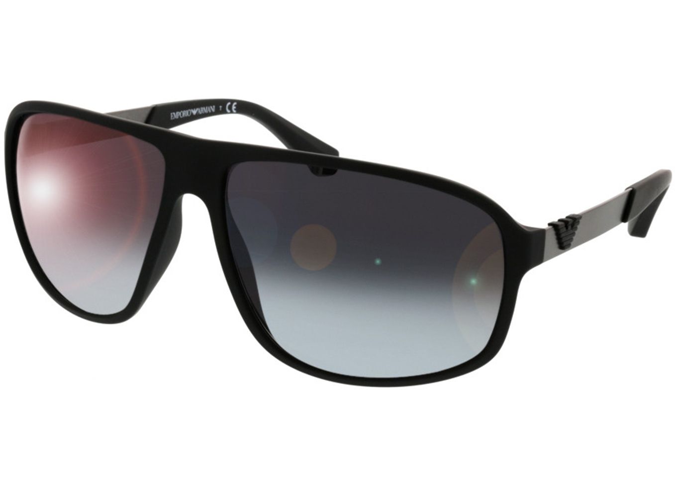 Emporio Armani EA4029 50638G 64-13 Sonnenbrille ohne Sehstärke, Herren, Vollrand, Eckig von Emporio Armani