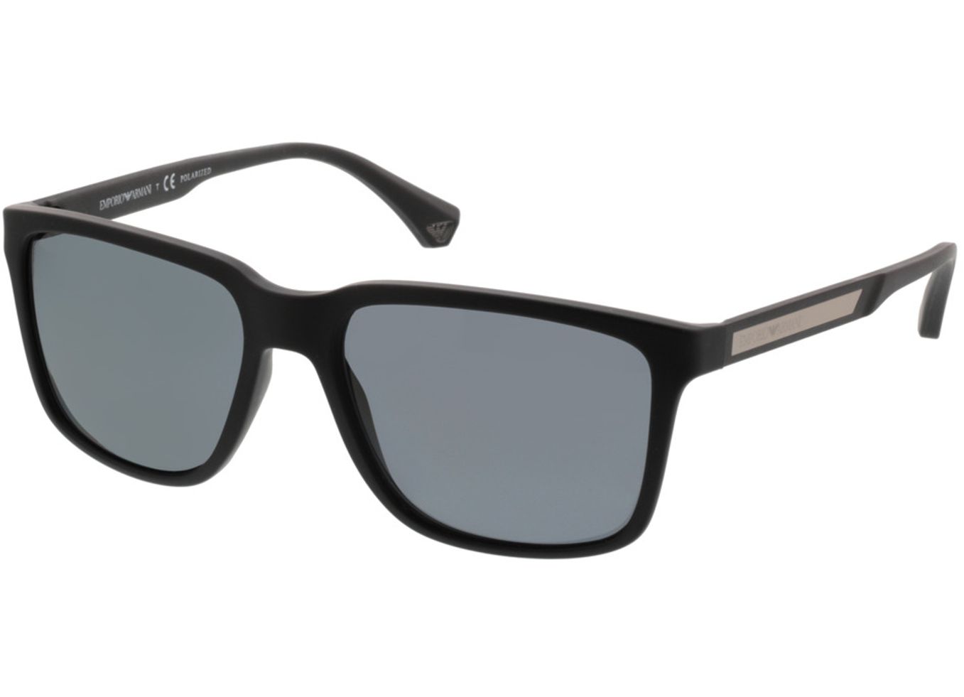 Emporio Armani EA4047 506381 56-17 Sonnenbrille mit Sehstärke erhältlich, Herren, Vollrand, Eckig von Emporio Armani