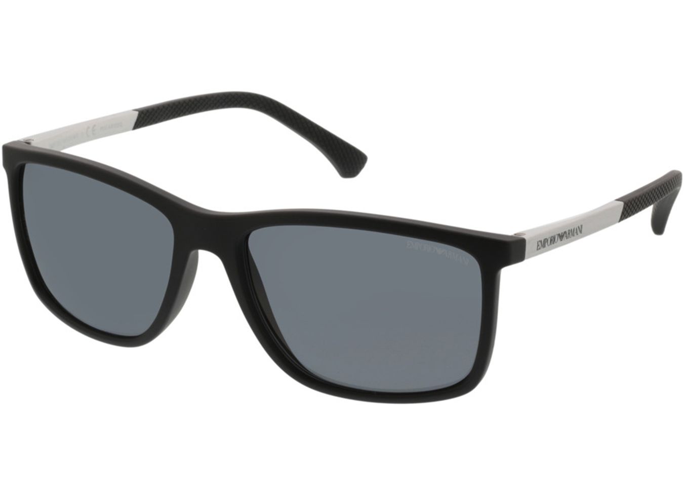 Emporio Armani EA4058 506381 58-17 Sonnenbrille mit Sehstärke erhältlich, Herren, Vollrand, Eckig von Emporio Armani