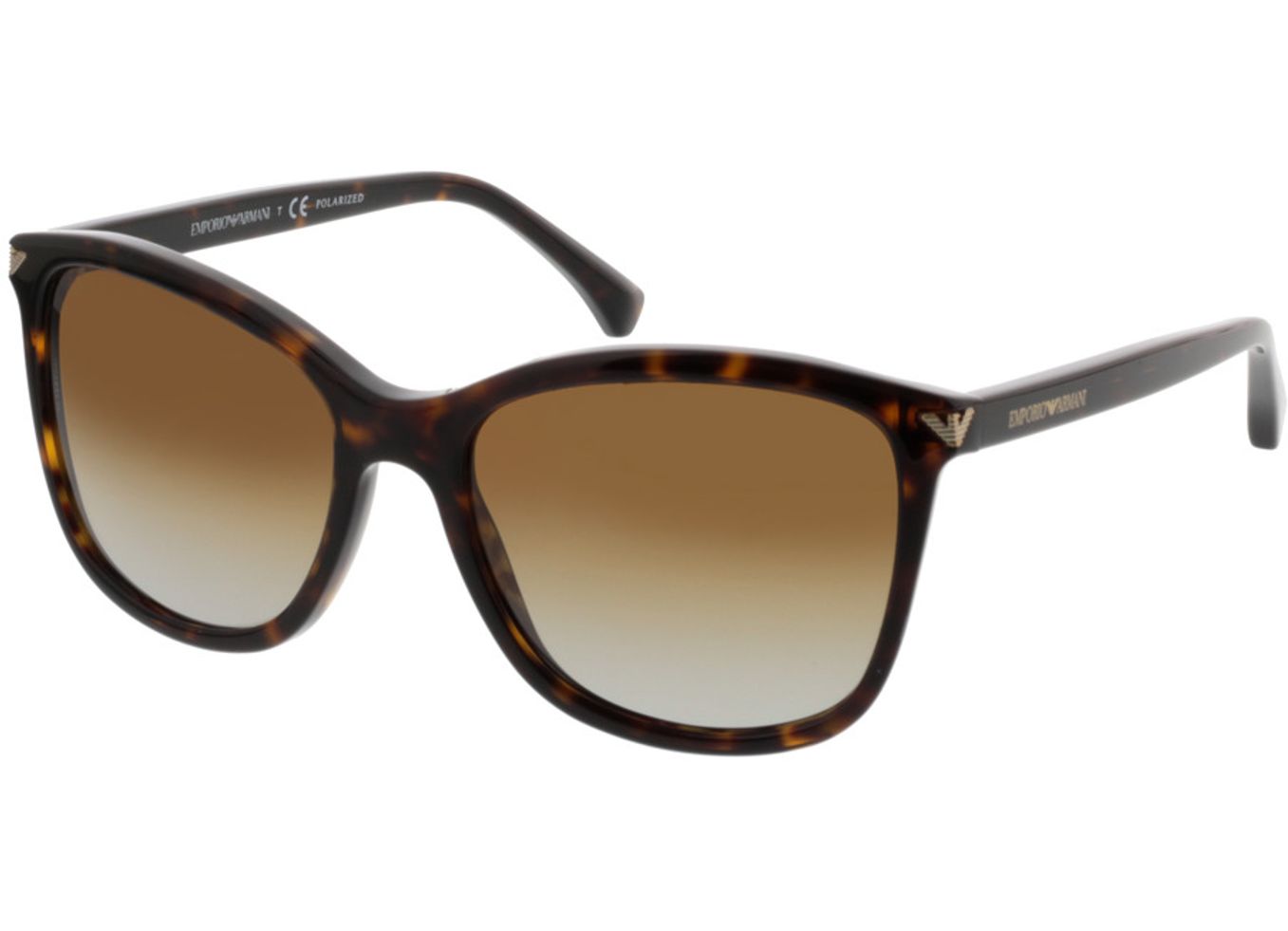 Emporio Armani EA4060 5026T5 56-18 Sonnenbrille mit Sehstärke erhältlich, Damen, Vollrand, Eckig von Emporio Armani