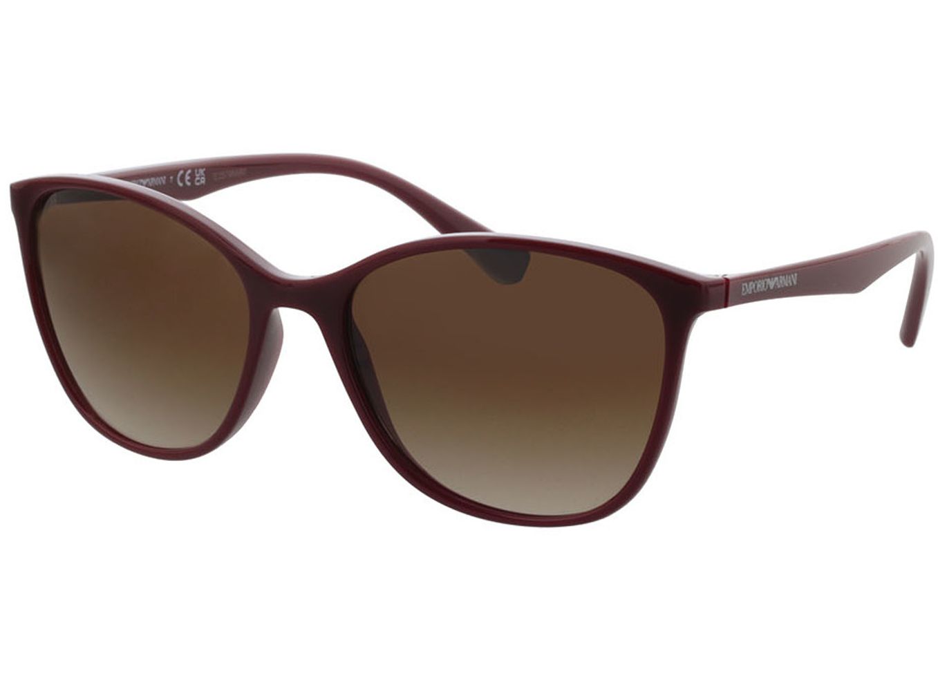 Emporio Armani EA4073 557613 56-17 Sonnenbrille mit Sehstärke erhältlich, Damen, Vollrand, Cateye von Emporio Armani