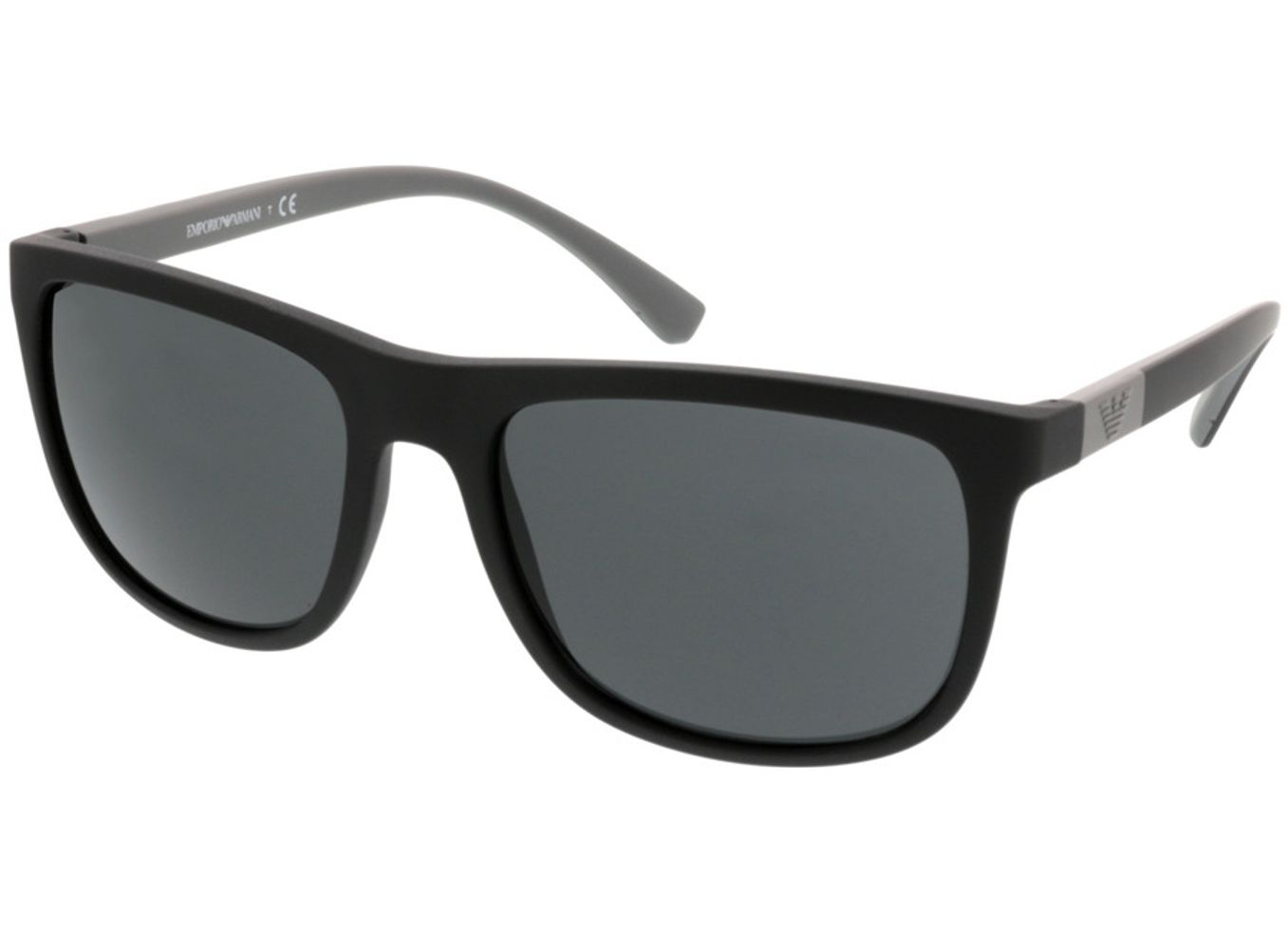 Emporio Armani EA4079 504287 57-18 Sonnenbrille mit Sehstärke erhältlich, Herren, Vollrand, Eckig von Emporio Armani