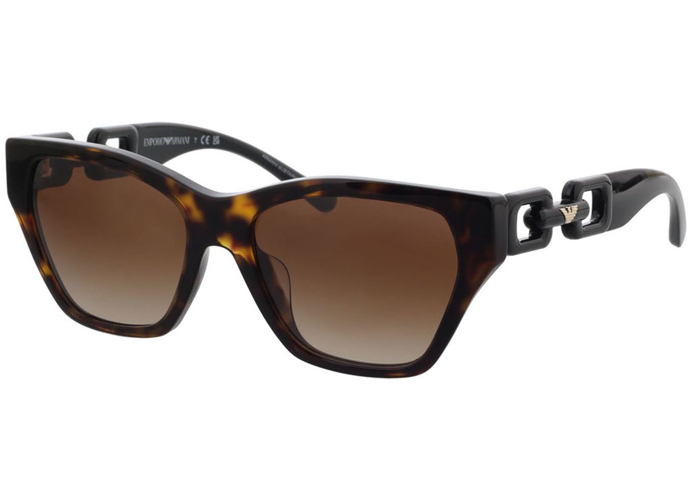 Emporio Armani EA4203U 502613 55-17 Sonnenbrille mit Sehstärke erhältlich, Damen, Vollrand, Cateye von Emporio Armani