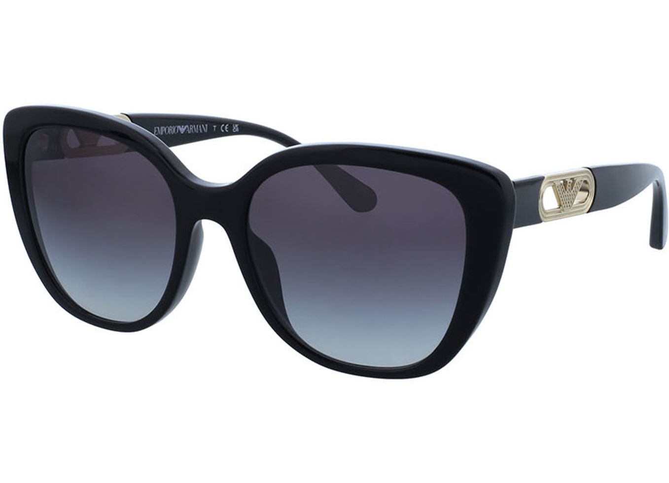 Emporio Armani EA4214U 53788G 54-18 Sonnenbrille mit Sehstärke erhältlich, Damen, Vollrand, Cateye von Emporio Armani