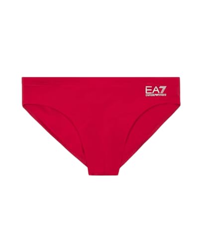 Emporio Armani EA7 Badehose für Herren, 7M000500, rot, Medium von Emporio Armani
