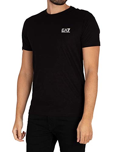 Emporio Armani EA7 EA7 8NPT51 PJM9Z Small Logo Half Sleeve T-Shirt X-Small Black von EA7