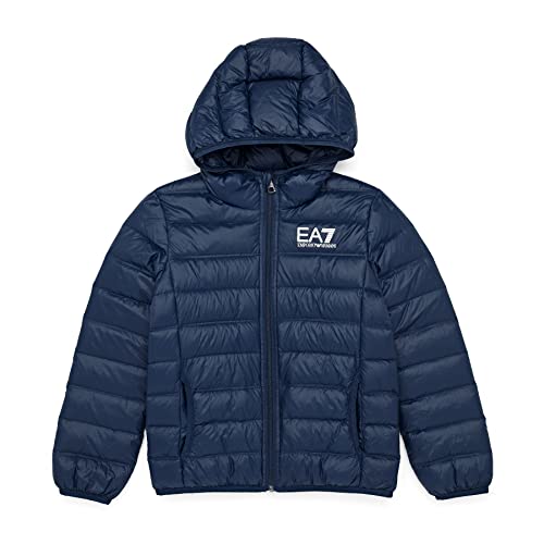 Emporio Armani EA7 Giacca Piumino Down Boys Jacket - Navy Blue Age 14 von Emporio Armani