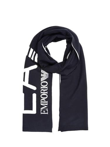 Emporio Armani EA7 Herren Schal Armani Blau, Armani Blue, Medium von Emporio Armani